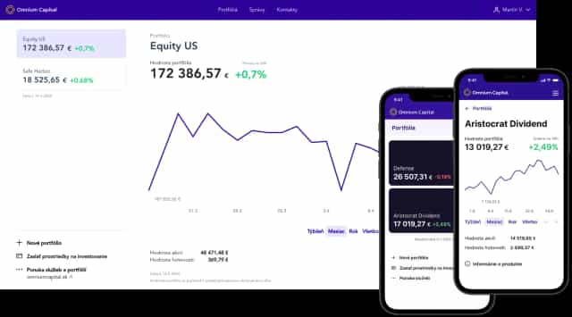 Omnium Capital Portal Project Screenshot